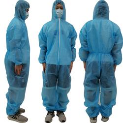 Blue  Class III uniform TYVEK Coverall with hooded ASTM AAMI Level 5 microporous waterproof suits SMS PE type 5 6 gown
