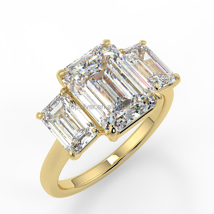 rings jewelry women wholesale 14K 18K Platinum silver diamond engagement ring