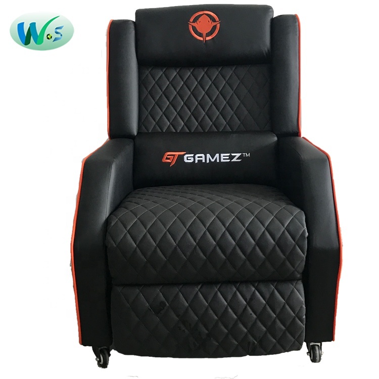 Игровой диван WST8906, компьютерное кресло для гостиной из синтетической кожи, одно сиденье, кресло для отдыха, передвижное кресло