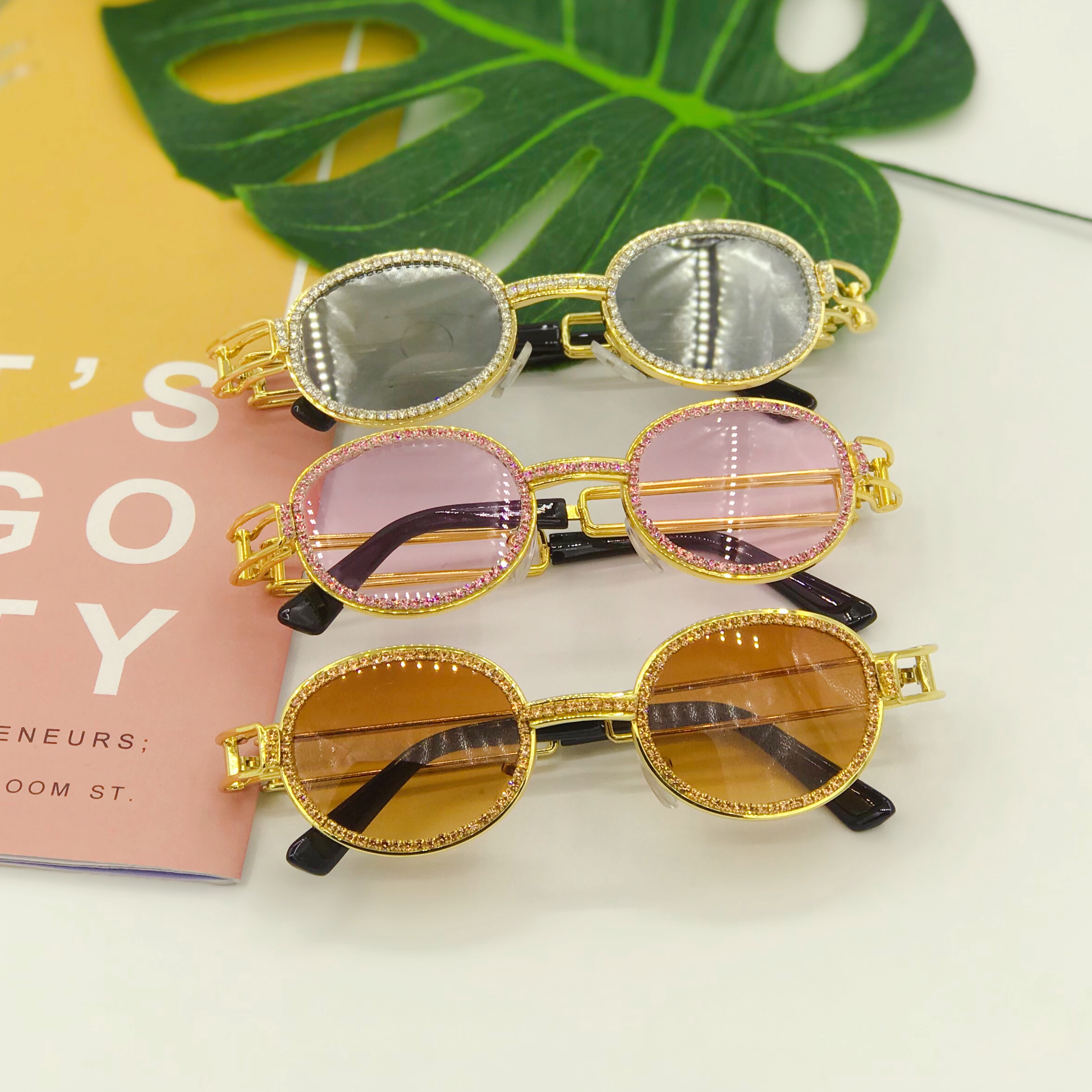 Lunettes de soleil jaune Lipton IceTea Certification CE Lunettes de soleil jaune Lipton IceTea Certification CE