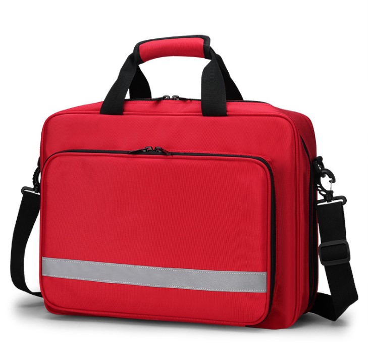 product-729-717 High Quality Waterproof Oxford First Aid Kit Bag Medical Emergency Storage Bag for Outdoor Travel Survival Home