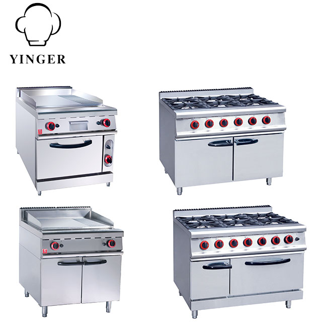 Комбинированное газовое кухонное оборудование для ресторанов/Коммерческое кухонное оборудование