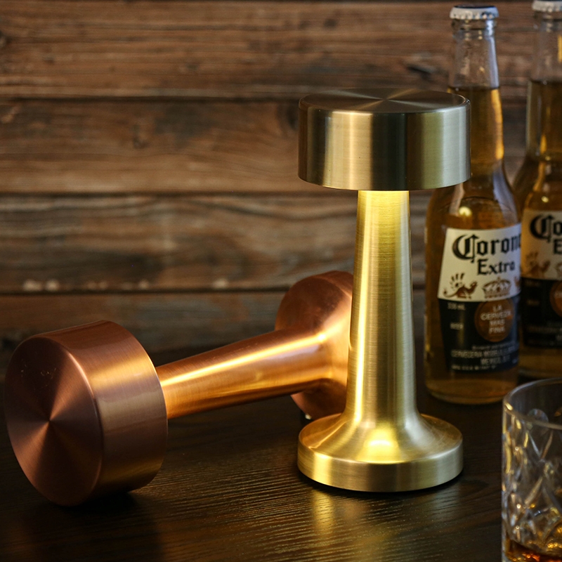 Лидер продаж Amazon, беспроводная перезаряжаемая Беспроводная Светодиодная настольная лампа для KTV, бара, ресторана, столовой с сенсорной регулируемой яркостью