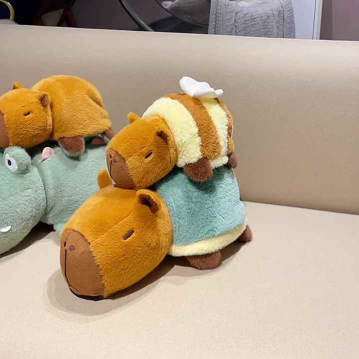 Capybara Plüschtier 20 Cm – Kuscheliges Wasserschwein Als Geschenk