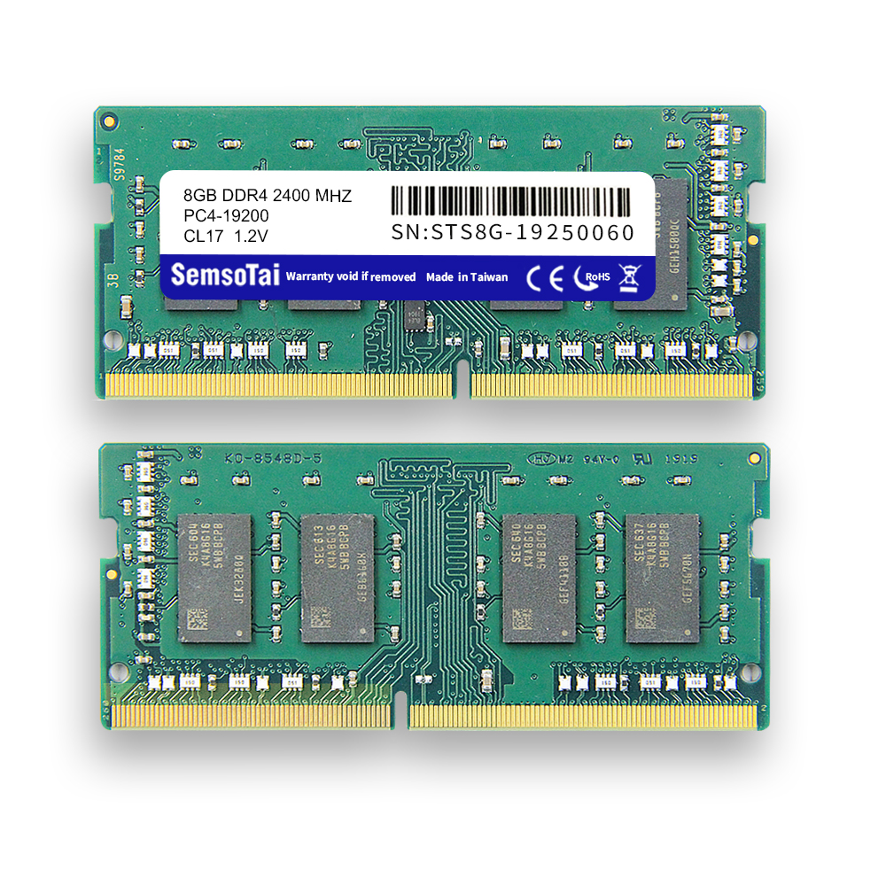 没有最小起订量semsotai sodimm 8gb ddr4笔记本电脑ram内存