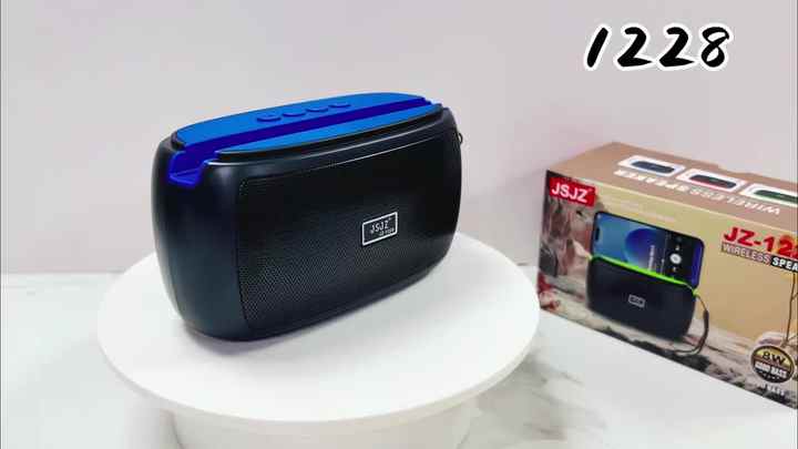 O novo JZ-1228 Solar Energy Blue Tooth Speaker com Suporte para