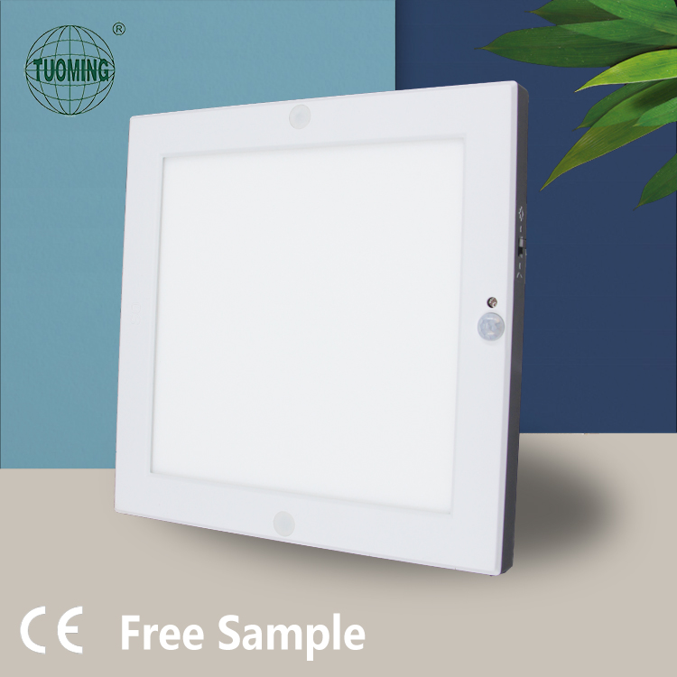 Лучший Дизайн 18 Вт поверхностного монтажа встраиваемые ультратонкая рамка Светодиодная лампа с датчиком движения свет панели лестницы лампы приборной панели