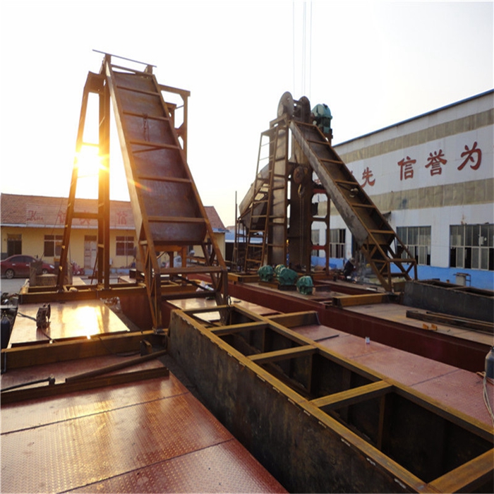 Keda China Professional Sand ladder Dredger/Bucket Chain Sand Dredger For River Lake sea dredging