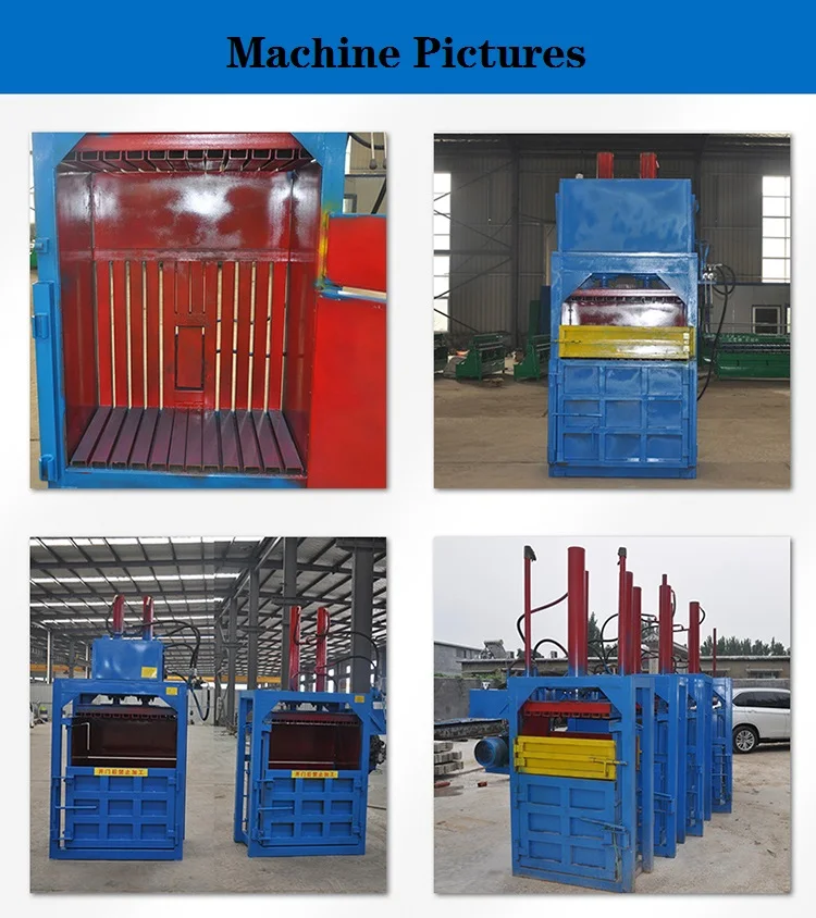 Popular hydraulic cotton bale press machine/used clothes baling machine/cardboard baler for sale