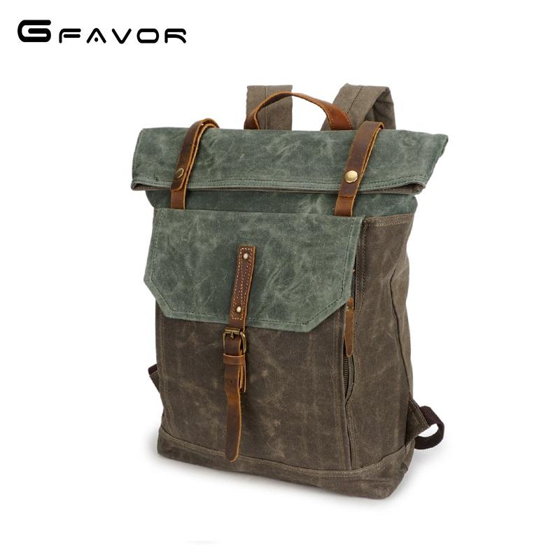 water resistant canvas backpack