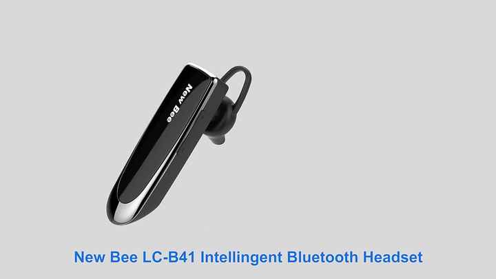 New Bee Bluetooth Earpiece 24 Hrs Talk Time IPX-4 Waterproof