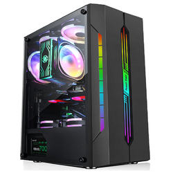 Venda quente Fábrica OEM Caso do Desktop Caso PC ATX Caso de Jogos de Jogos de Computador Gamer