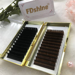 Volume Silk Mink Lashes Extensions Individual Lashes Extensions Soft Volume Trays