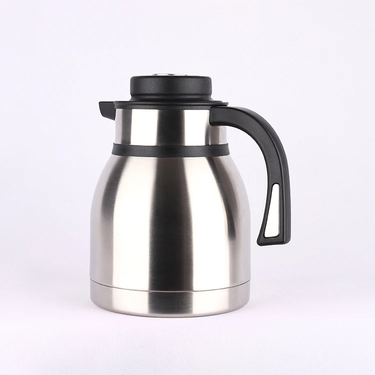 Plastic Handle Vacuum Flask Small Stainless Steel Coffee Pot