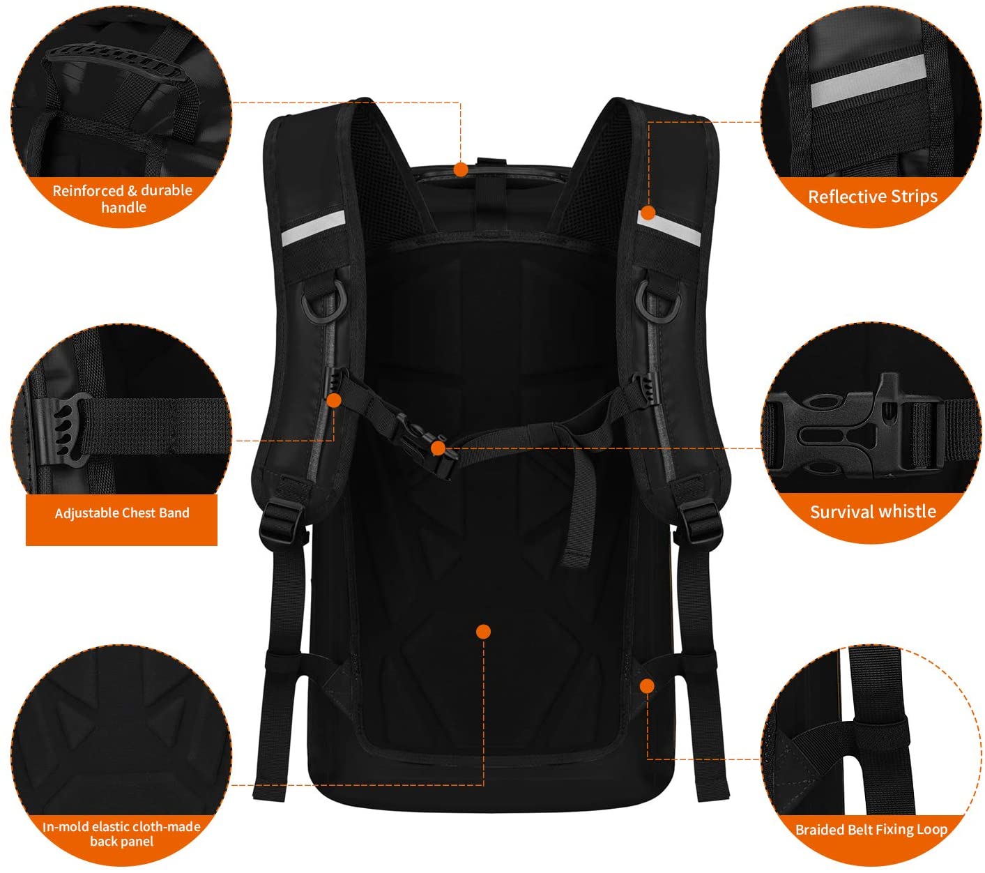 product-750-664.5435244161359 Floating Dry Bag Sack 35L with Phone Case for Kayaking Boating Rafting Fishing Swimming Beach Travel for Women Men