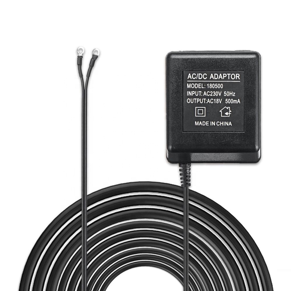 Вилка US UK EU AU 18 в 500 мА трансформатор источник питания соединитель Адаптер для приветствия кольцо видео дверной звонок