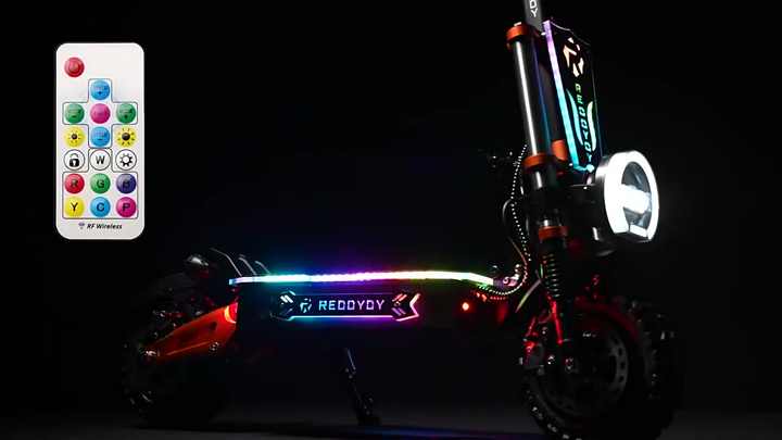 Lem R1 JLM RD1 Customized 6000W Electric Scooter 60V 43Ah Battery, 55km/h Max ...