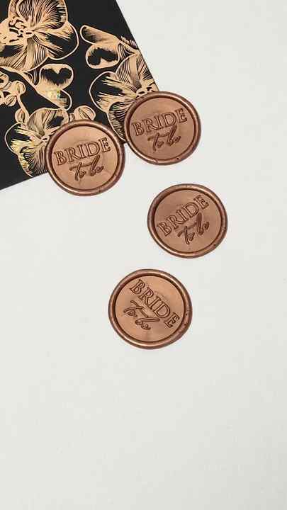 Cachet De Cire Personnalisé ROSEEKA – Créez Votre Logo, Monogramme Ou Design Unique | Parfait Pour Mariages, Invitations, Bouteilles De Vin, Cadeaux Noël & Diplômés