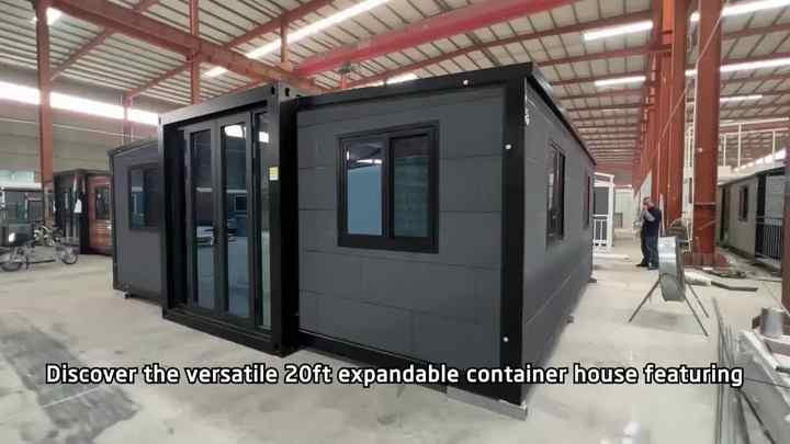 20ft & 40ft Expandable Prefabricated Container House with Modern Design ...