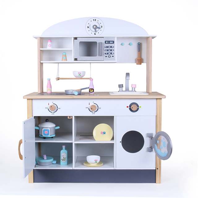 Toy Kitchen Kids Cooking Role Play Toy Pretend Big Kitchen Utensil Sets