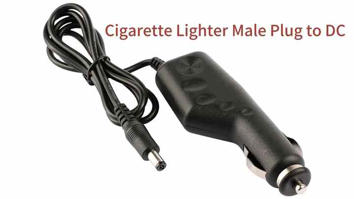 power output of car cigarette lighter Output 12V 3A Input 12-24V Car Cigarette Lighter to DC Plug Cord Cigar  Cable DC 5525 Power Cable