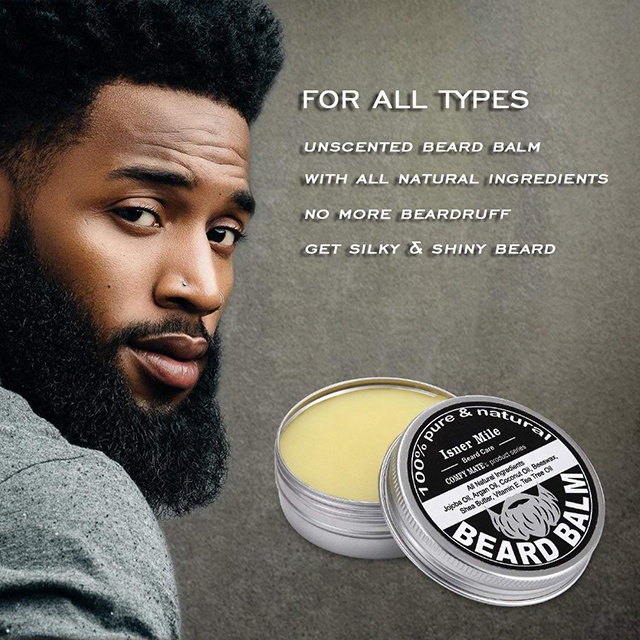 [MISSY] OEM / ODM Private Label Spiced Sandalwood Soften and Shape Scented Beard Balm