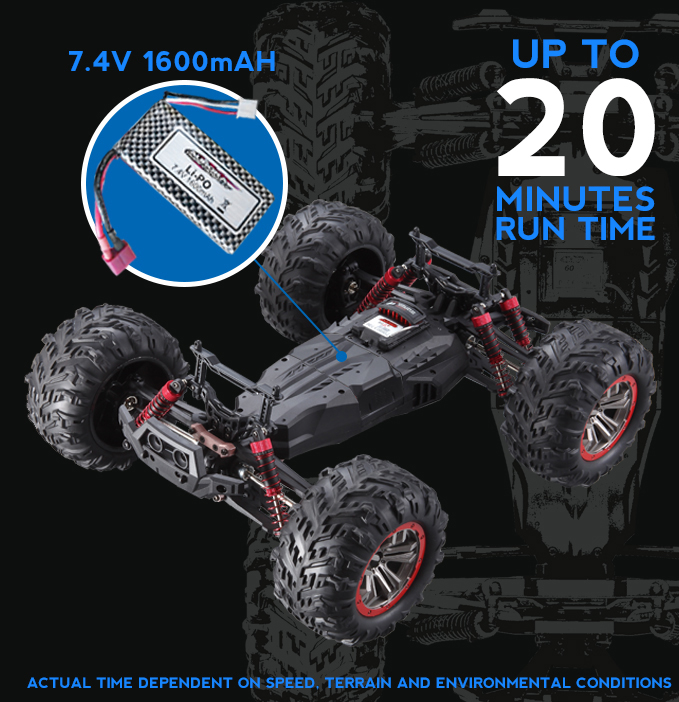 HOSHI N516 2.4G 1:10 1/10 Scale Racing Car high speed Supersonic Monster Truck Off-Road Vehicle Electronic Toys VS S920 9125