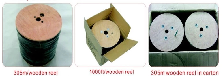 RG58 RG6 RG59 Coaxial Cable With Power 305M 1000M 100M