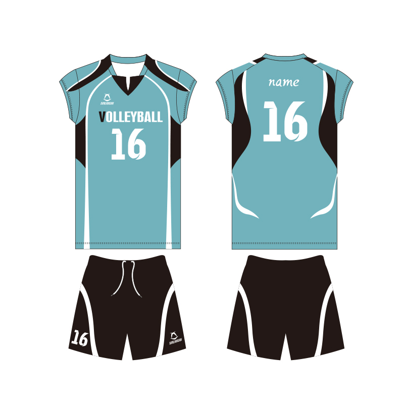 定制设计男士排球球衣便宜升华排球制服