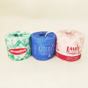 High Quality factory wholesale Custom soft biodegradable recycled Mix virgin Core papel higienico toilet roll toilet tissue
