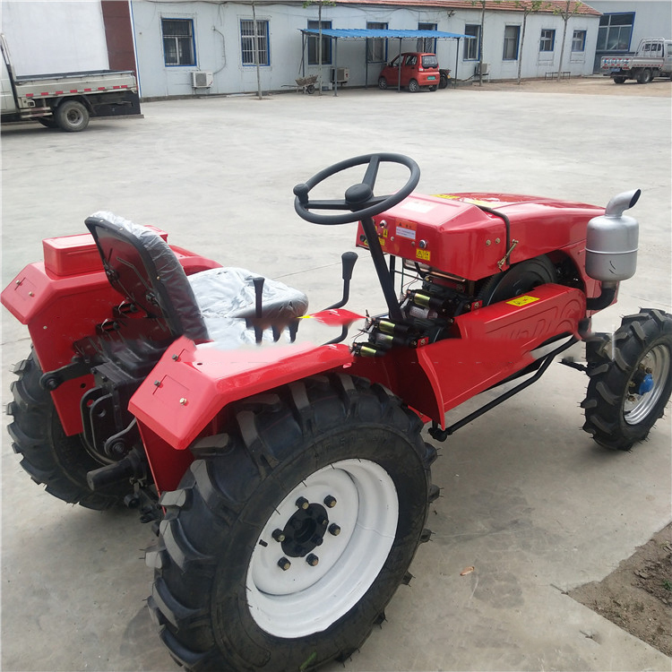 小型四轮农业拖拉机设备 4wd 15 马力农用拖拉机