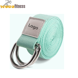Cotton Training Belt Yoga Stretch Strap soft yoga belt