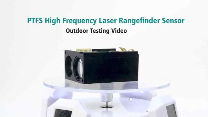 PTFS High Frequency 400Hz TOF Laser Range Sensor 100m TTL Output Fast ...