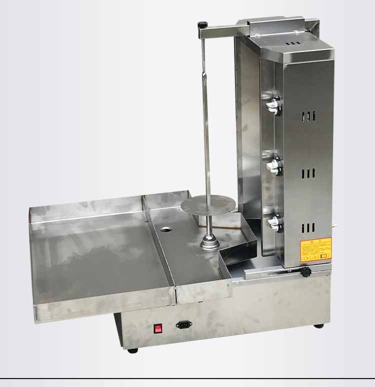 Well made Cheap Infrared Gas Burner gas shawarma machine.kebab machine shawarma grill