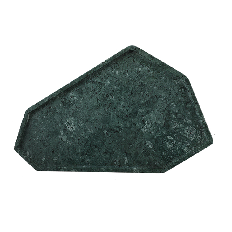 Home Decor Hot Sale Green Marble Serving Tray Marble Stone Jewelry Display Green Marble Vanity Tray bathroom-Casamarbury  marble trays,marble trays,marbling tray,marble tray,marble tray,green marble tray,marble bathroom tray,marble vanity tray,Green Marble