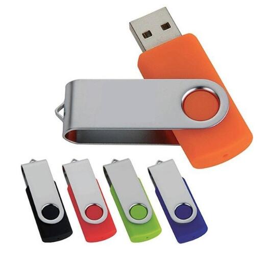 Новейший поворотный Usb флеш-накопитель объемом 4 ГБ, 8 ГБ, 16 ГБ, металлический Usb-накопитель объемом 32 ГБ, 64 ГБ, флеш-накопитель Usb 2,0, флеш-накопитель, U-диск
