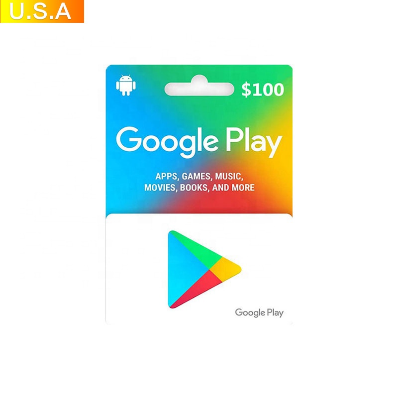Fast delivery google play gift card google play 100 USD