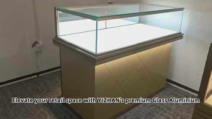 Fancy Jewelry Store Interior Decoration Showcase with LED Lighting ...