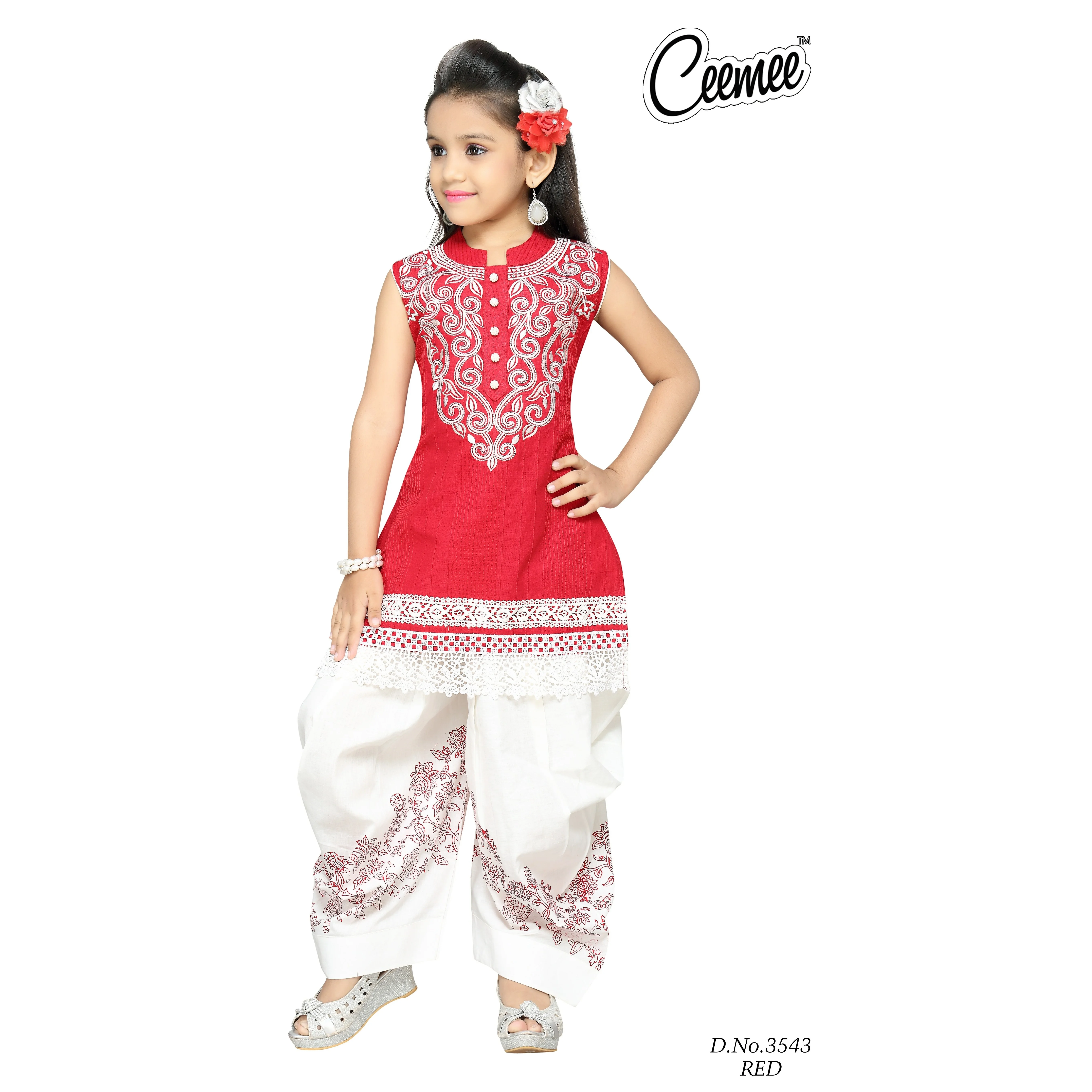 patiyala dress for baby girl