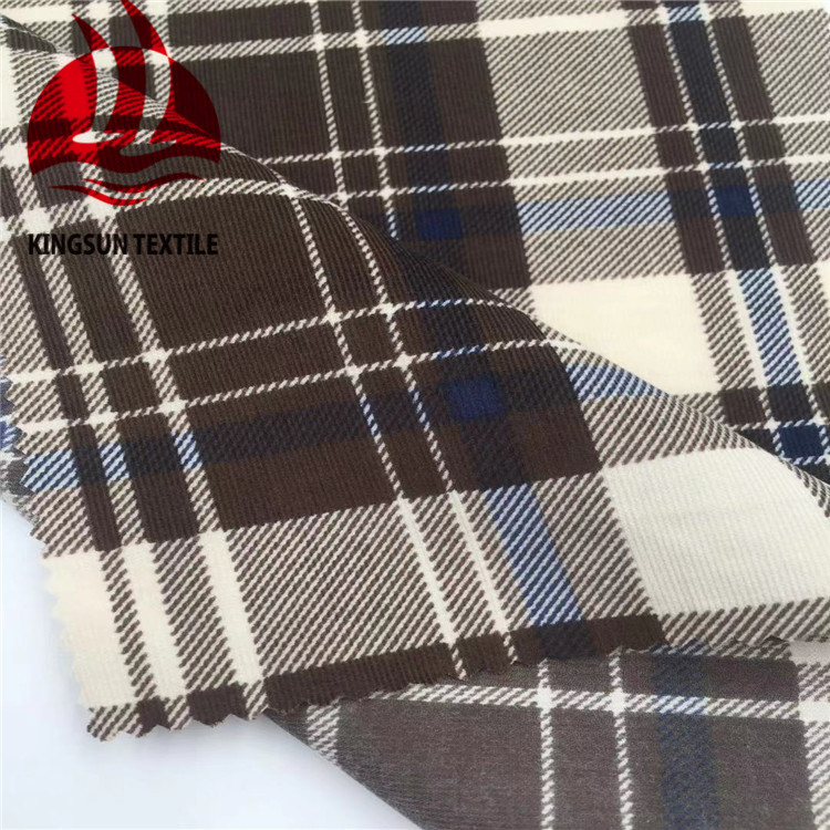 Хит продаж, Вельветовая ткань с принтом в клетку, 100% хлопок, 21 Уэльс