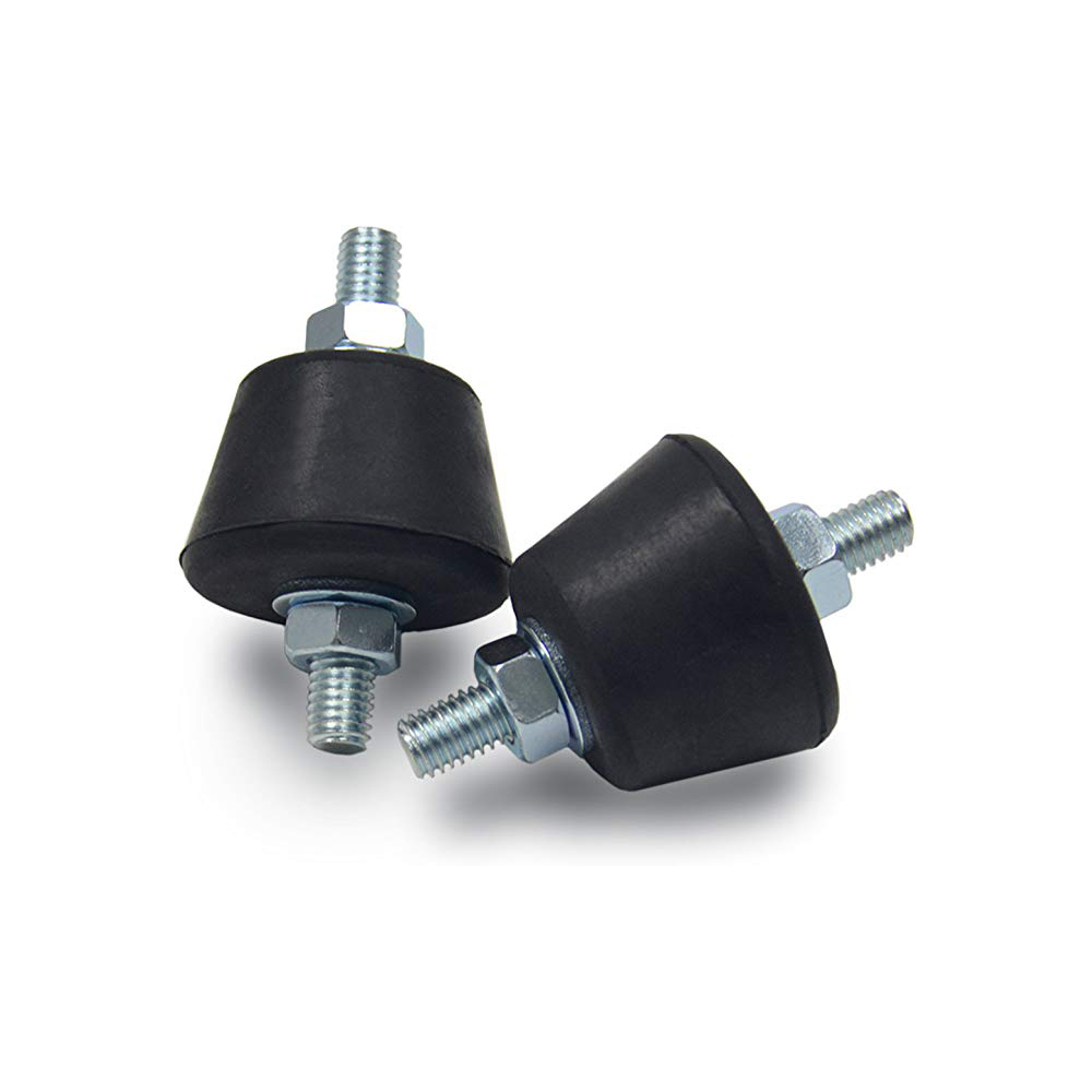 4x M10 Gummi-Isolator-Halterungen – 40x30 Mm, Stoßdämpfer Für Kompressoren, Motoren