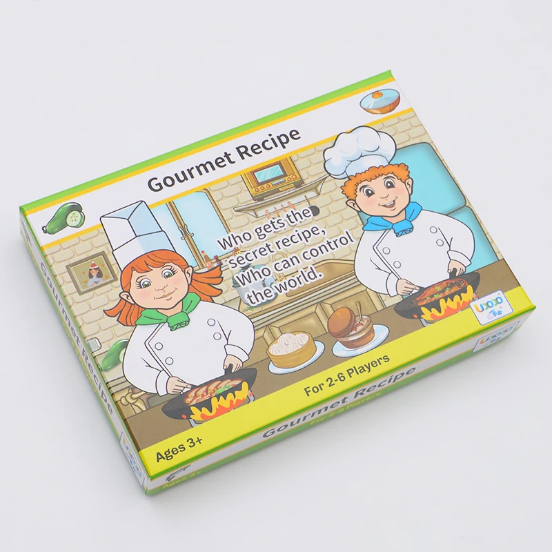 Amazon горячая Распродажа, детское образование, семейная еда, шеф-повар, для родителей и детей, Интерактивная настольная игра на заказ