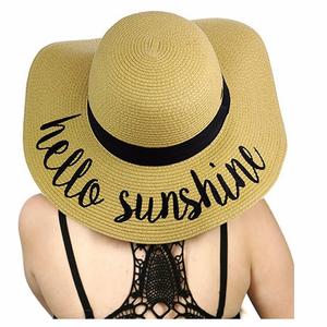 Crushable seagrass hats wholesale Clearance