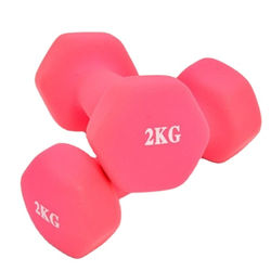 Suitable for Home Gym Fitness Women's Colour Neoprene Dumbbell  1kg~10kg