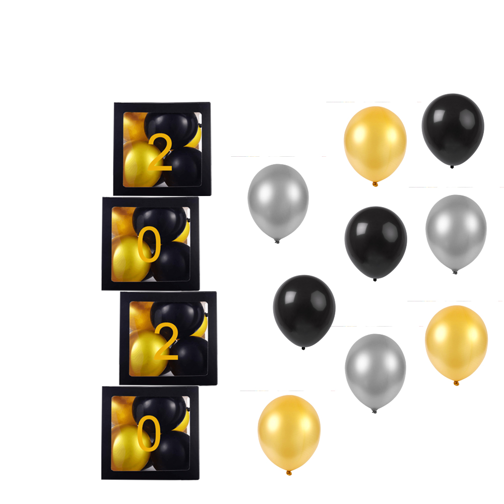 Pafu 졸업 파티 용품 클래스의 2020 장식 배너 풍선 상자 caketopper 새시 2020 졸업 파티 호의