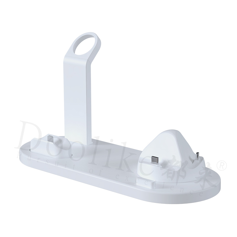 Беспроводное зарядное устройство 3 в 1, подставка для Apple watch 4, держатель для мобильного телефона, док-станция, зарядная док-станция для AirPods Pro