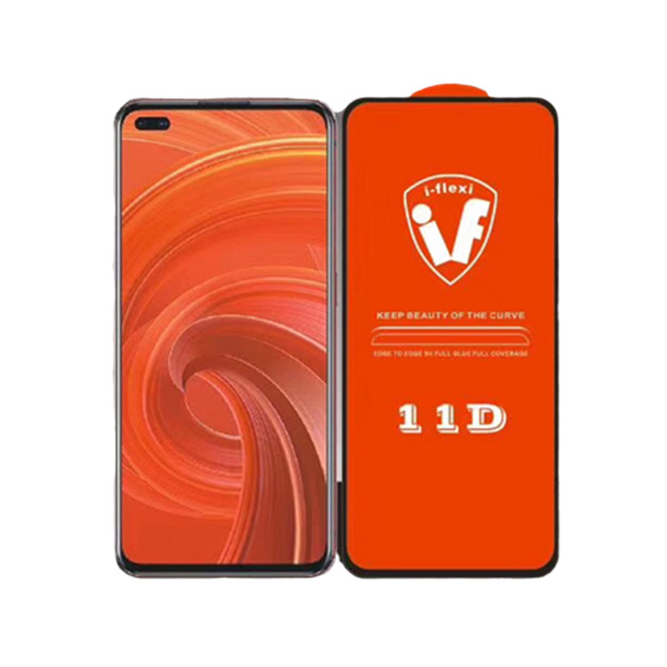 Black Color : Black LGYD for 25 PCS Full Screen Full Glue Anti-Fingerprint Tempered Glass Film for Vivo V15