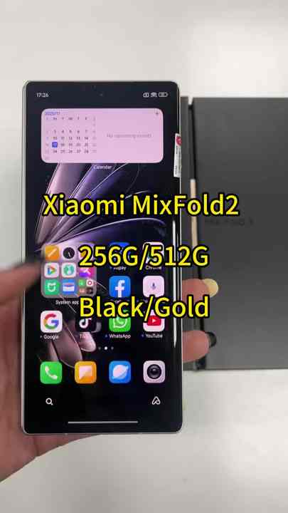 Global Rom Used Xiaomi Mi Mix Fold 2 Smartphone - 8.02