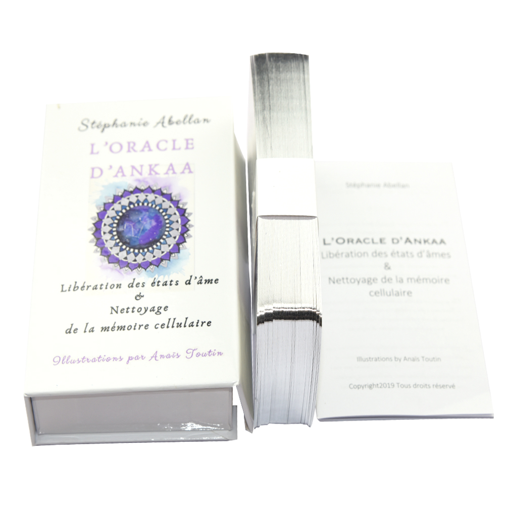 Новое поступление, карты tarot с принтом Оракл, оптовая продажа, персонализированные карты для гадания, играя в карточные игры на заказ