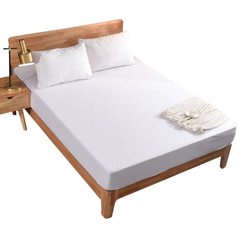 Мягкий воздухопроницаемый Противопылевой наматрасник из трикотажной ткани, одобренный BSCI, водонепроницаемый для отеля